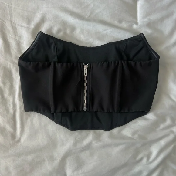 WhiteFox Black Bustier Top - Picture 3 of 4